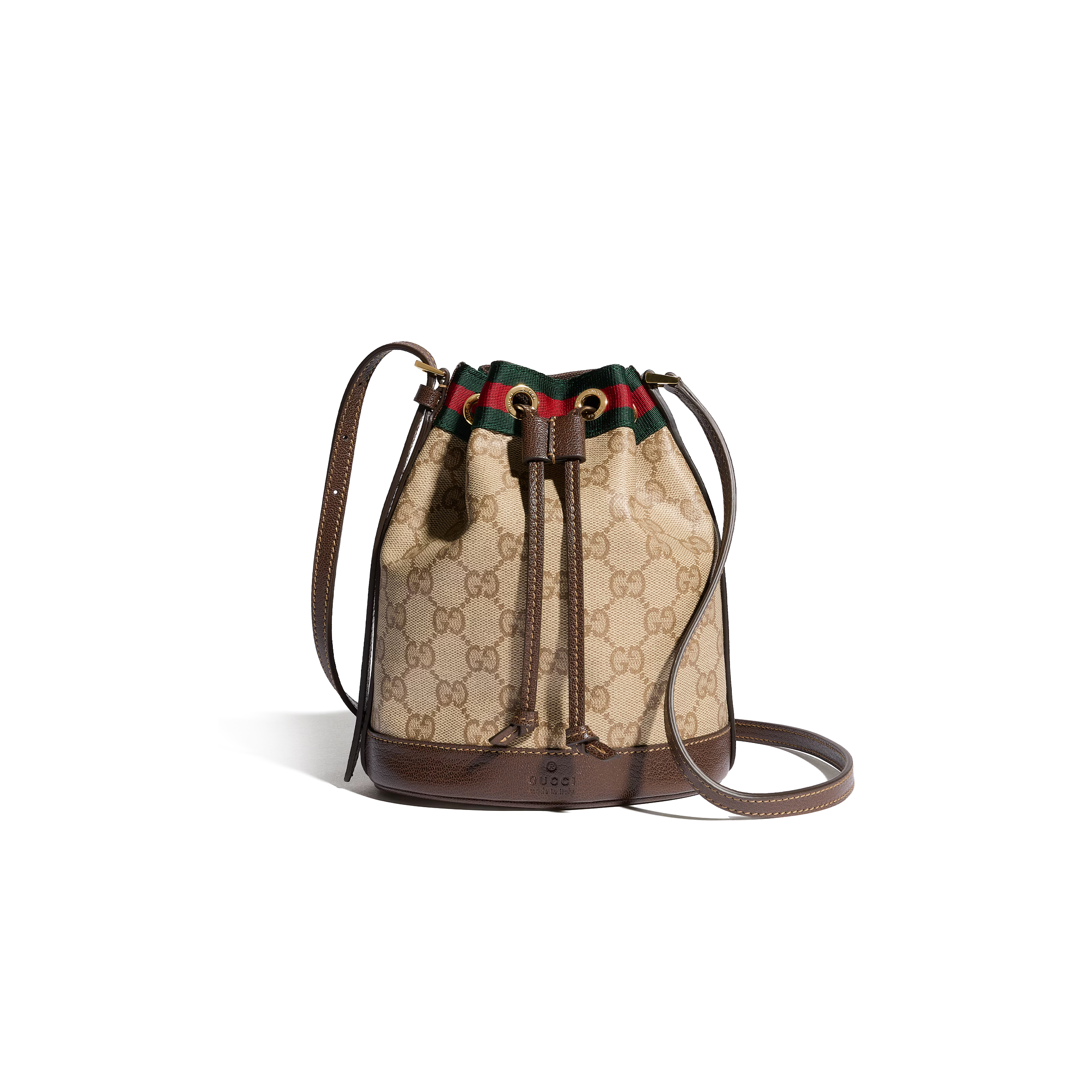 GUCCI MINI BUCKET BAG WITH WEB 876060 (19.5*15.5*10.5cm)